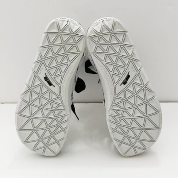 Earth Athena 2 White Leather Gladiator Sandals Black Ribbon Laces Women's 7B - Picture 6 of 6